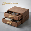 Officebility™ Wooden Drawer Desk Organizer